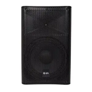 QTX Quest-15A Powerful Active PA cabinet Bluetooth FM tuner Speaker with wheels
